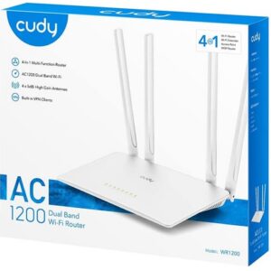 Router Cudy AC1200 – Dual Band – Blanco