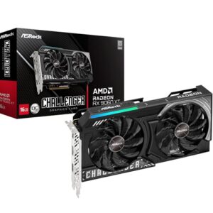 Kit AsRock Challenger AMD Radeon RX9060 XT 16GB + Redragon Diti K585