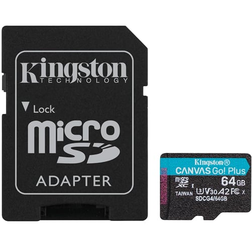 Micro SD Kingston Canvas Go Plus 64GB