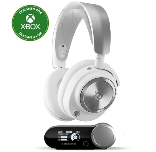 SteelSeries Arctis Nova Pro Omni – Xbox – Noise Cancellation – Wireless – Blanco