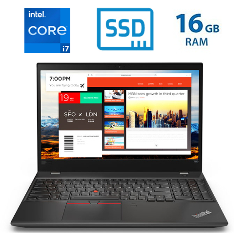 Lenovo ThinkPad T580 – Intel Core i7 8550U – 16GB – 256GB