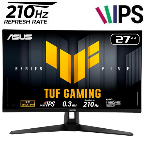 Asus TUF VG27AQ5A – 27″ – 2K/QHD – 210Hz – IPS