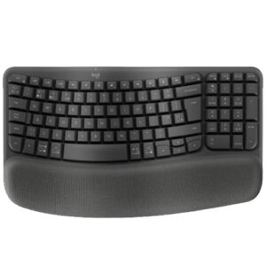 Logitech Wave Keys Ergonomic – Wireless – Negro