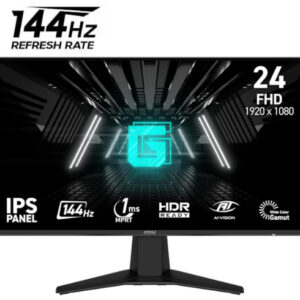 MONITOR LED IPS 23.8″ MSI G242L E14 1MS – 144HZ – 1920X1080