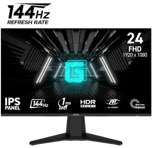 MONITOR LED IPS 23.8″ MSI G242L E14 1MS – 144HZ – 1920X1080
