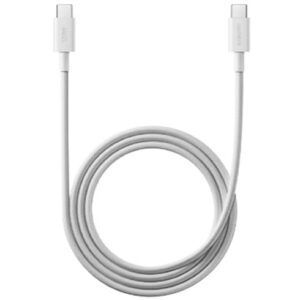 Cable Xiaomi 6A Braided USB-C to USB-C – 1m – Blanco