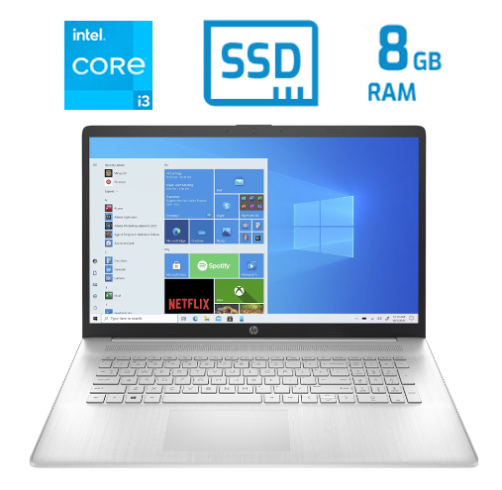HP Laptop 17-cn0273st – Intel Core i3 1125G4 – 8GB – 512GB