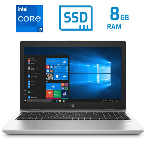 HP ProBook 650 G4 – Intel Core i7 8650U – 8GB – 256GB