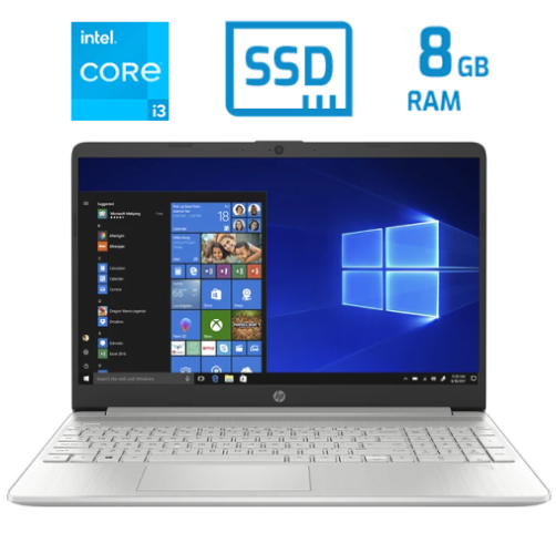 HP Laptop 15-dy1025nr – Intel Core i3 1005G1 – 8GB – 256GB