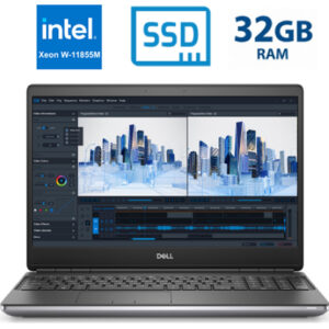 Dell Precision 7560 – Intel Xeon W-11855M – 64GB – RTX A3000 – 2TB