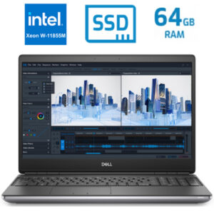 Dell Precision 7560 – Intel Xeon W-11855M – 64GB – RTX A3000 – 2TB
