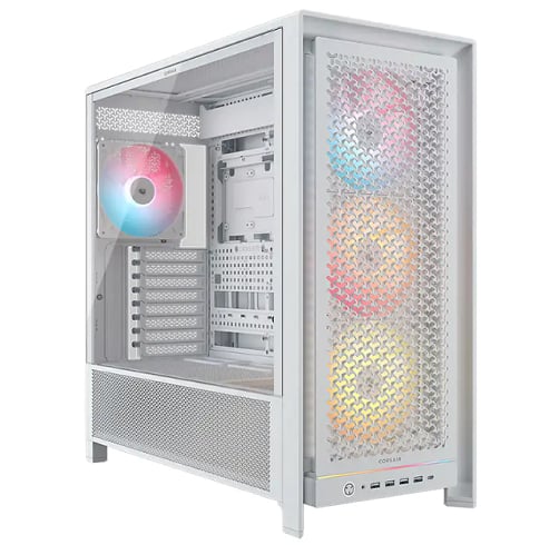Case Corsair Frame 5000D RS AirFlow Mesh ARGB – Blanco
