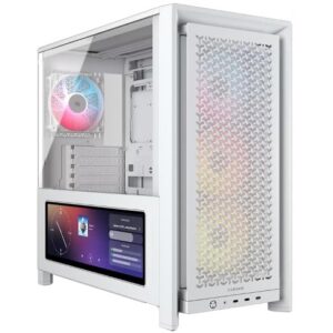 Case Corsair Frame 4000D Xeneon Edge – Blanco