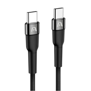 Cable Argom USB-C a USB-C – 3m – Negro