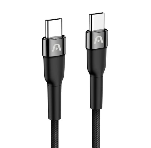 Cable Argom USB-C a USB-C – 3m – Negro