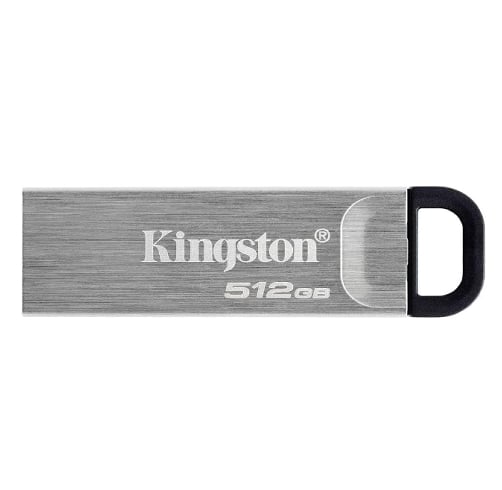 Kingston Memoria USB DataTraveler Kyson – 512GB – Plata