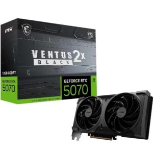 MSI Geforce RTX 5070 Ventus 2X OC Black -12GB