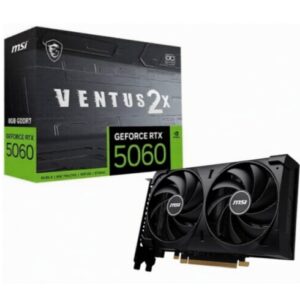 MSI Geforce RTX 5060 Ventus 2X OC – 8GB – Negro