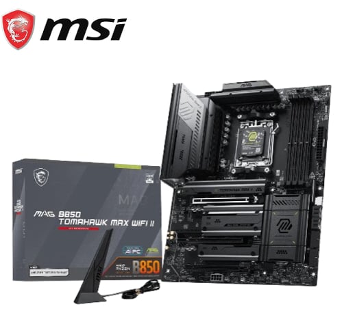 MSI MAG B850 Tomahawk Max Wifi II – DDR5 – WIFI 7 – Bluetooth V5.4