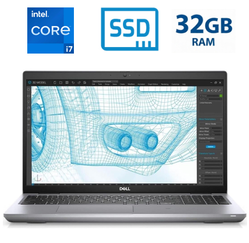Dell Precision 3561 – Intel Core i7 11850H – 32GB – NVIDIA T1200 – 512GB