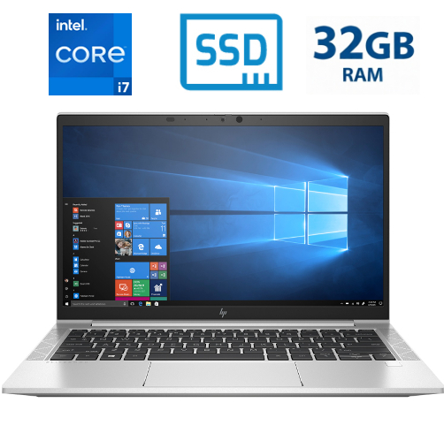 HP EliteBook 830 G7 – Intel Core i7 10610U – 32GB – 256GB