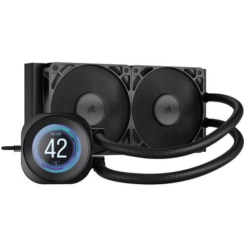 Corsair Nautilus 240 RS LCD – Negro