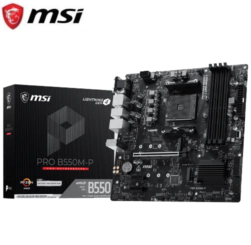MSI Pro B550M-P WiFi 6E – AM4 – DDR4