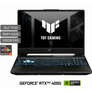 ASUS Tuf Gaming A16 – AMD Ryzen 7 7445HS – 16GB – RTX 4050 – 1TB – Mecha Gray