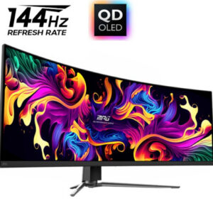 MSI MAG491CQP QD-OLED – 49″ – DQHD – 144Hz – Curvo 1800R