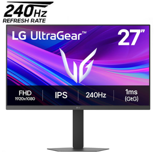 LG UltraGear G4 – 27″ – 240Hz – IPS