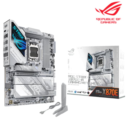 Asus Rog Strix X870E-A Gaming Wifi7 Neo – DDR5 – Blanca