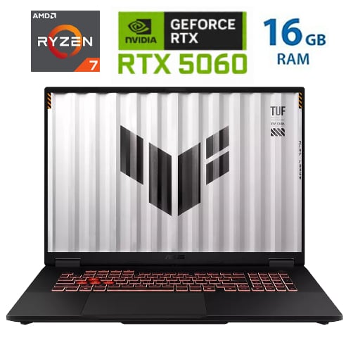 Asus Tuf Gaming – AMD Ryzen 7 260 – 16GB- RTX 5060 – 1TB