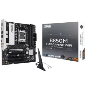 Asus B850M Max Gaming Wifi6 – DDR5 – Negro