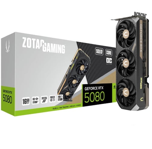 Zotac Gaming GeForce RTX 5080 Solid Core OC – 16GB