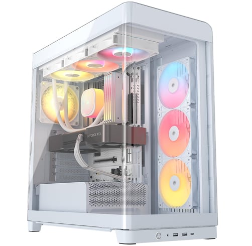 Case Corsair Frame 4500X RS-R ARGB – Blanco