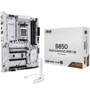 Asus B850 Max Gaming Wifi W – DDR5 – Blanco