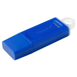 MEMORIA USB KINGSTON DATATRAVELER EXODIA – USB 3.2 – 64GB – AZUL