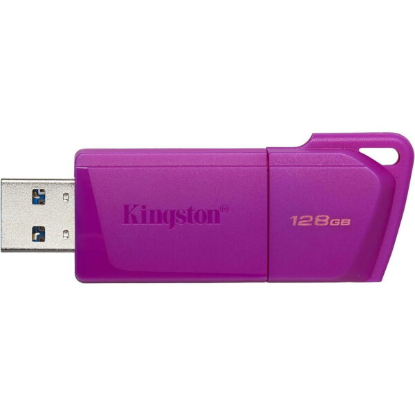 MEMORIA USB KINGSTON DATATRAVELER EXODIA M – USB 3.2 – 128GB – NEON MORADA