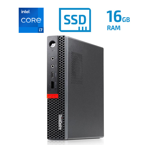 Lenovo ThinkCenter M920x – i7 8700T – Radeon RX 560 – 16 GB DDR4 – 512 GB SSD