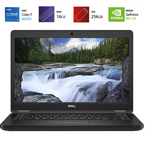 Dell Latitude 5490 – i7 8650U -16GB – 256GB – Touch NVIDIA GeForce MX130