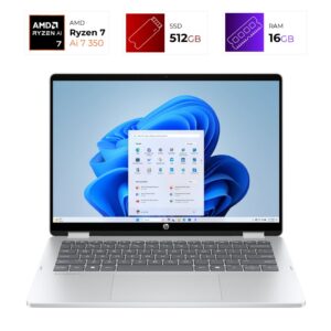 Laptop HP OmniBook 5 – Ryzen Ai 7 350 – 16GB – 512 GB – Plateada