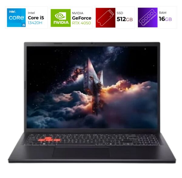 Acer Nitro Lite – Core I5 13420H  – 16GB –  RTX 4050 – 512 GB