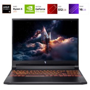 Acer Nitro V16 – AMD Ryzen 5 240 – 16 GB – RTX 5050 – 512GB