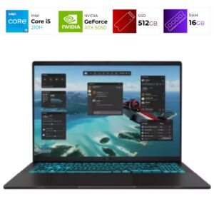 ASUS V16 – Intel i5 210H – 16 GB – RTX 5050 – 512GB – Matte Black