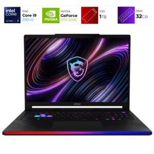 MSI Raider 16 Max – Intel Ultra 9 290HX – 32GB – RTX5090 – 1TB – Core Black