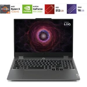 Lenovo LOQ 15ARP9  – Ryzen 5 7235HS – 16GB –  RTX 3050 – 144Hz