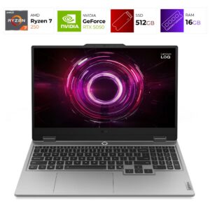 Lenovo LOQ 15AHP10 – AMD Ryzen 7 250 – 16GB – RTX 5050 – 512GB