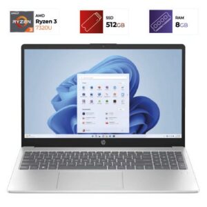 HP 15-fc0232la – Ryzen 3 7320U – 8GB – 512GB – Azul