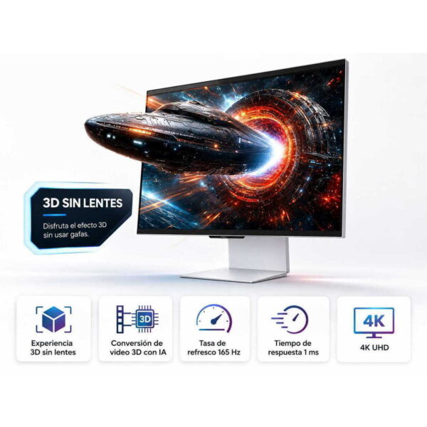 MONITOR LED IPS 27″ SAMSUNG GAMING ODYSSEY 3D G90XF – 1MS – 165HZ – 3840X2160
