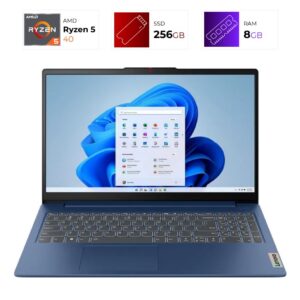 Lenovo IdeaPad Slim 3 15AMN8 – AMD Ryzen 5 40 – 8GB – 256GB – Abyss Blue